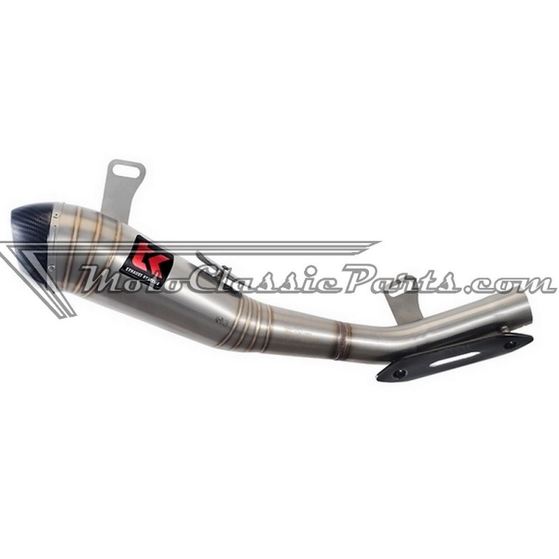 Silencioso Turbokit ADAPTABLE UNIVERSAL 4T TIPO GP SALIDA CARBONO HQ17GP-H3