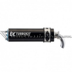 Silencioso Turbokit COLIN ALUMINIO NEGRO INSONORIZADO SH400-N