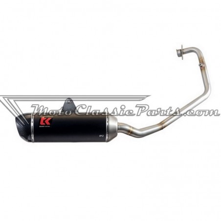 Escape Turbokit DAELIM RoadWIN 125 STANDAR (parte final en carbono) V4T001-H2