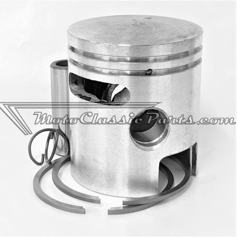 Pistón / Piston kit POLINI 60 Trasf.PIAGGIO Ciao-Bravo Pin 12-Ref.0577