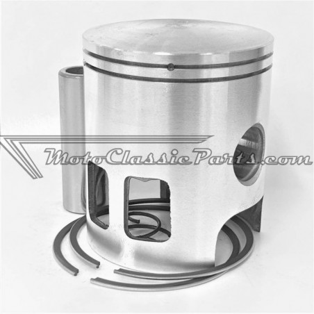 Pistón / Piston kit YAMAHA 125 RD LC 1982 Iron Cylinder/C.Iron-Ref.0775