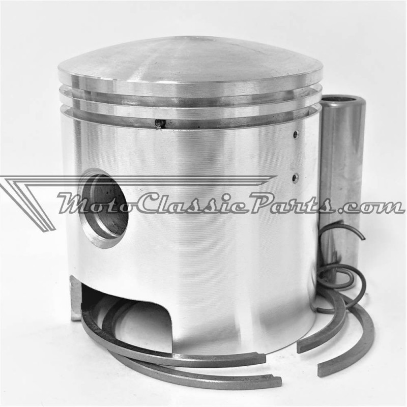 Pistón / Piston kit PUCH 175 MC Cross USA 1970-'74 Iron Cylinder/Crom-Ref.0867