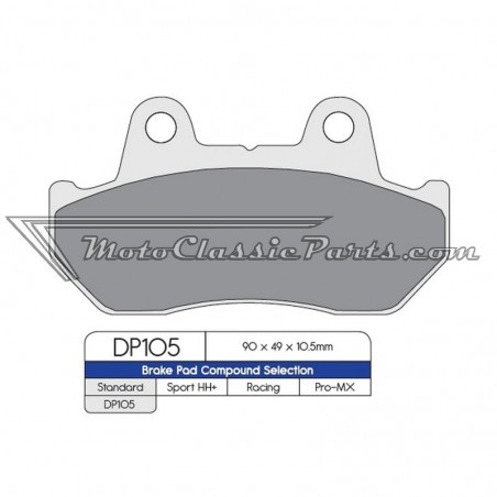 Brake Pads / Pastillas de freno DPBrake DP105