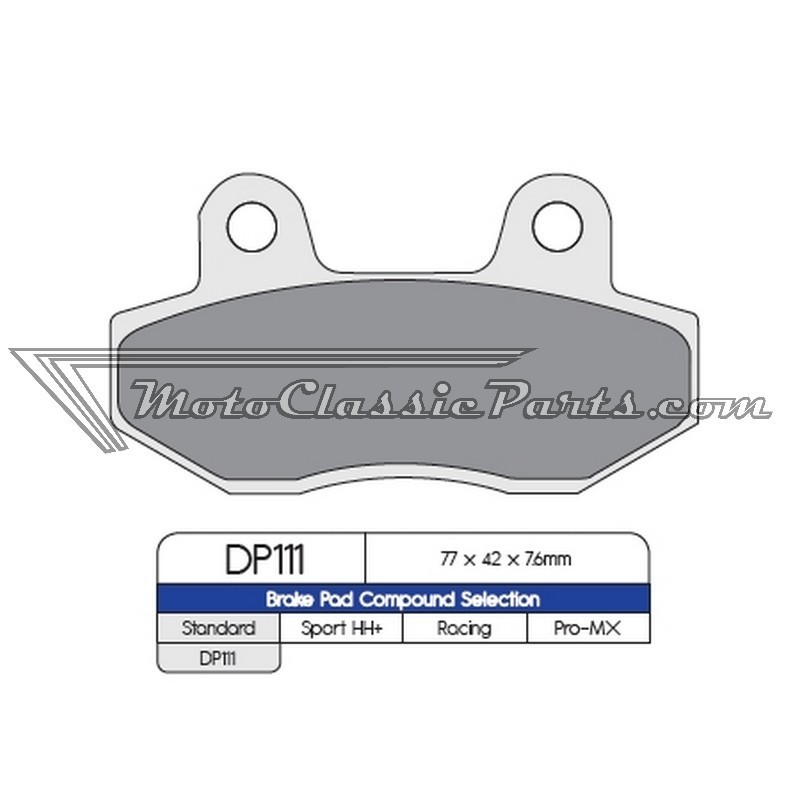 Brake Pads / Pastillas de freno DPBrake DP111