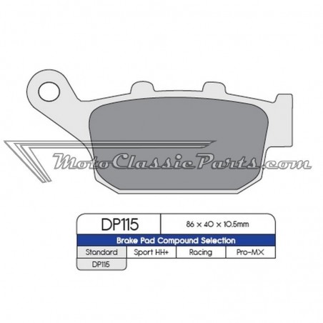 Brake Pads / Pastillas de freno DPBrake DP115