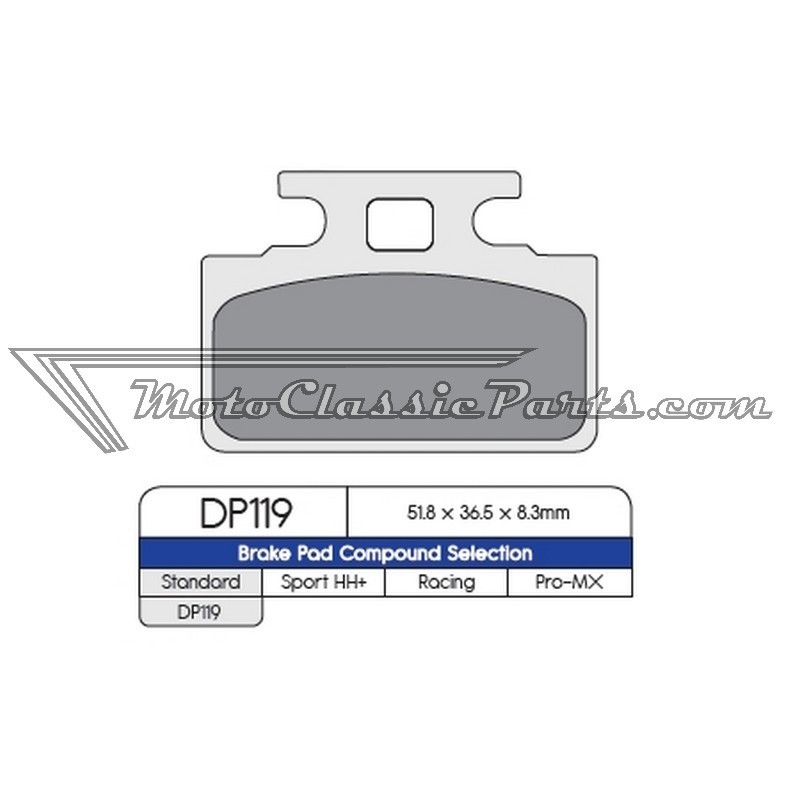 Brake Pads / Pastillas de freno DPBrake DP119