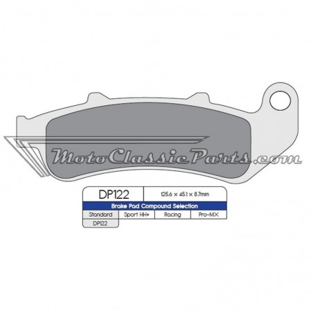 Brake Pads / Pastillas de freno DPBrake DP122