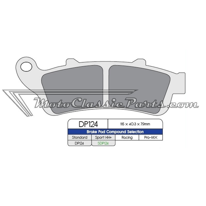 Brake Pads / Pastillas de freno DPBrake DP124