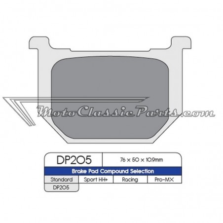 Brake Pads / Pastillas de freno DPBrake DP205