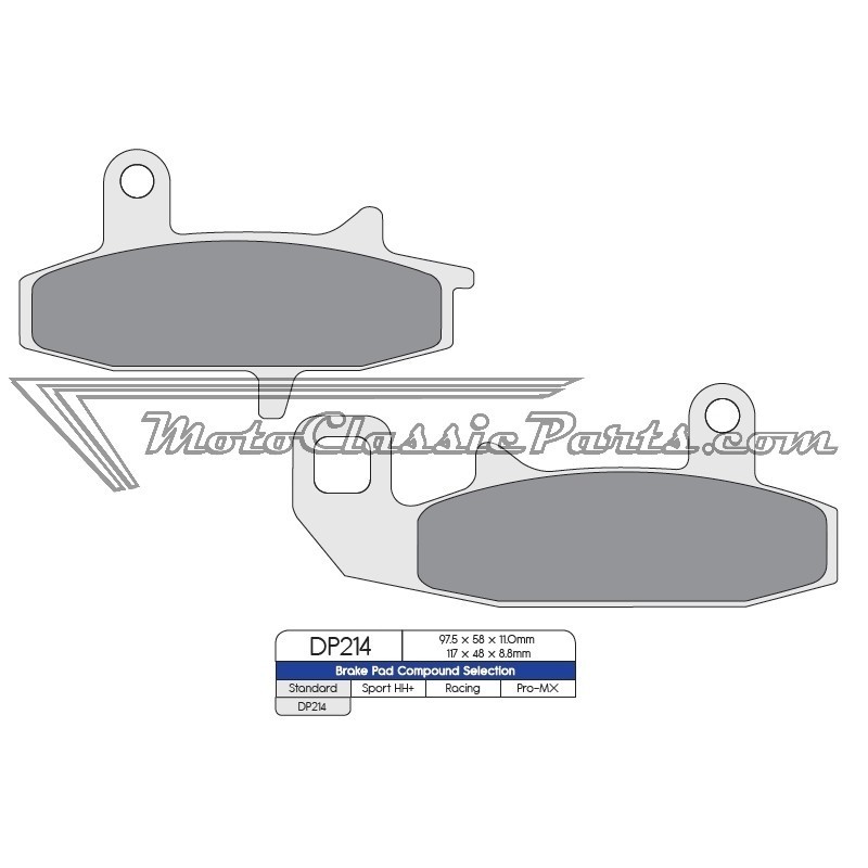 Brake Pads / Pastillas de freno DPBrake DP214