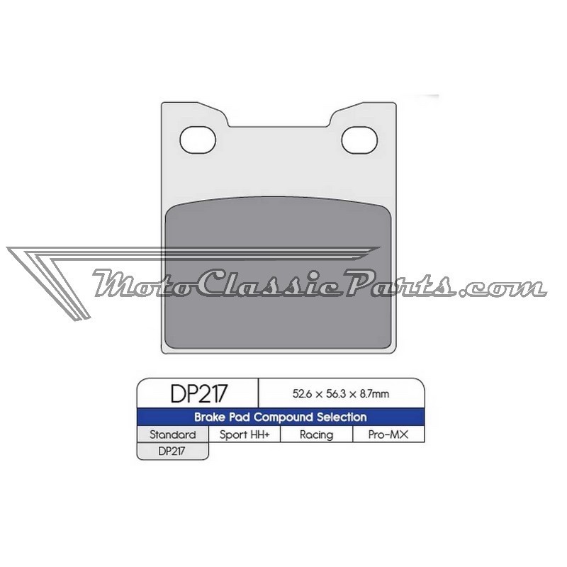 Brake Pads / Pastillas de freno DPBrake DP217