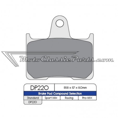 Brake Pads / Pastillas de freno DPBrake DP220