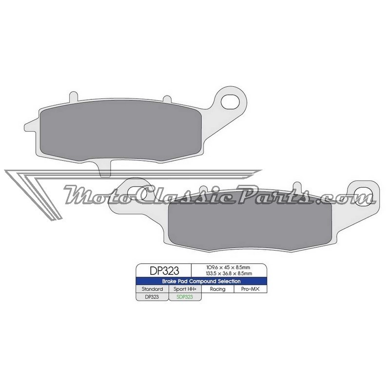 Brake Pads / Pastillas de freno DPBrake DP323