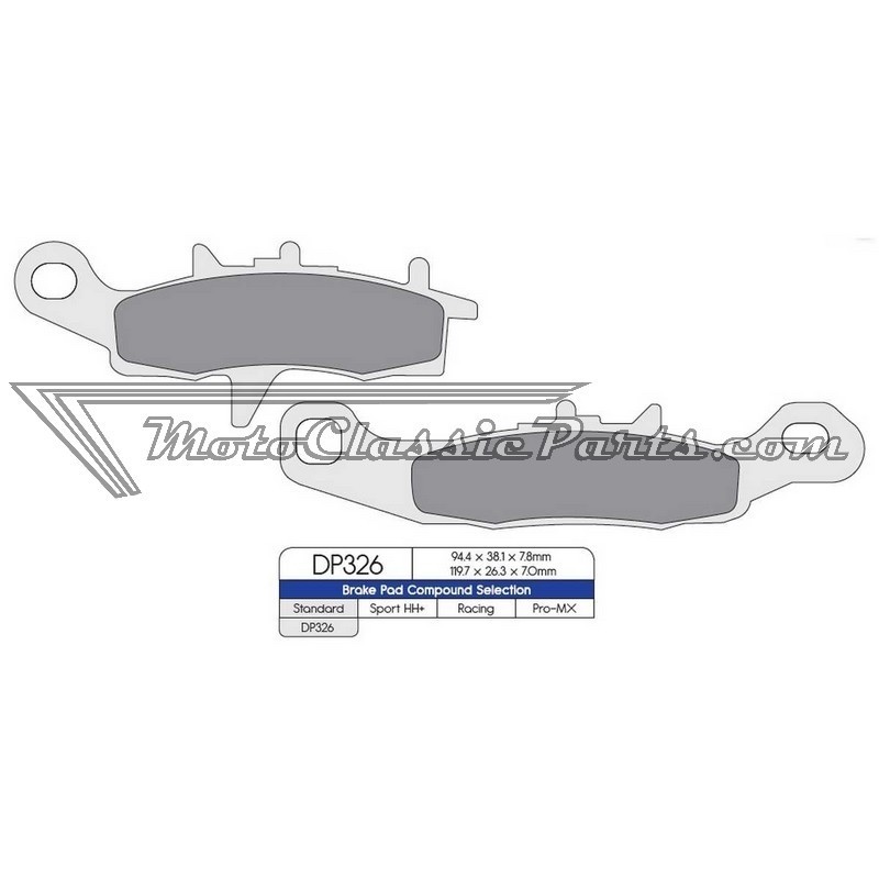 Brake Pads / Pastillas de freno DPBrake DP326