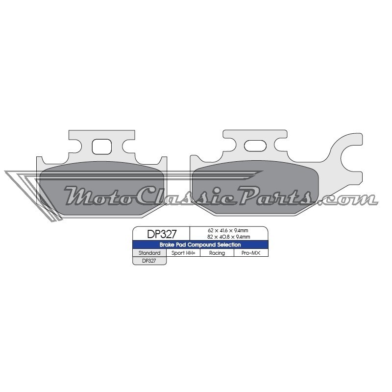 Brake Pads / Pastillas de freno DPBrake DP327