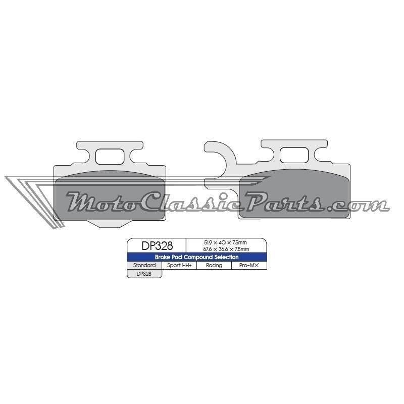 Brake Pads / Pastillas de freno DPBrake DP328