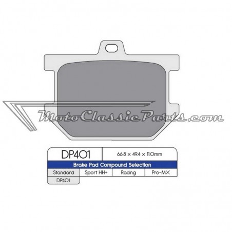 Brake Pads / Pastillas de freno DPBrake DP401