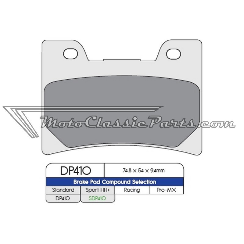 Brake Pads / Pastillas de freno DPBrake DP410