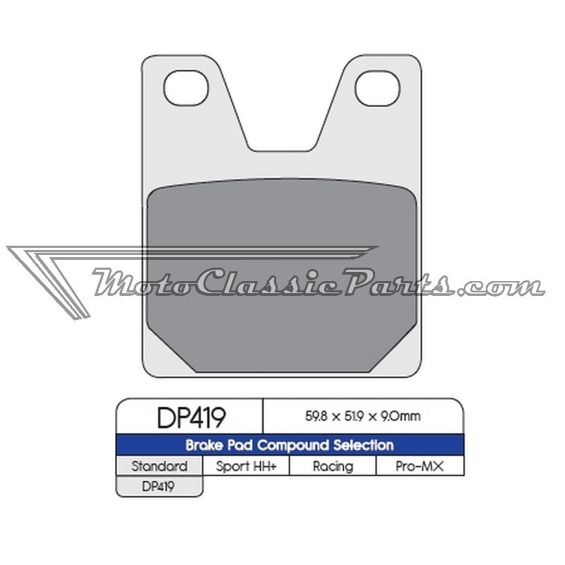 Brake Pads / Pastillas de freno DPBrake DP419