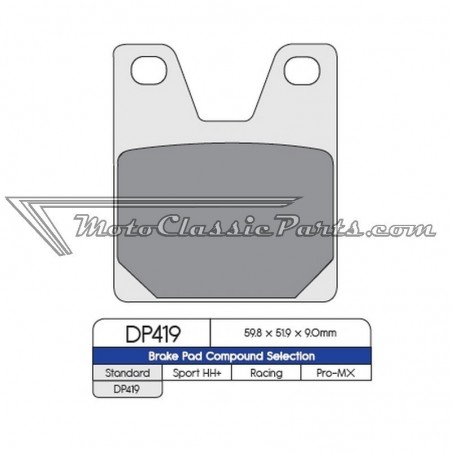 Brake Pads / Pastillas de freno DPBrake DP419