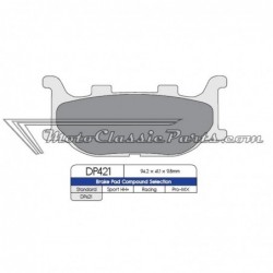 Brake Pads / Pastillas de freno DPBrake DP421