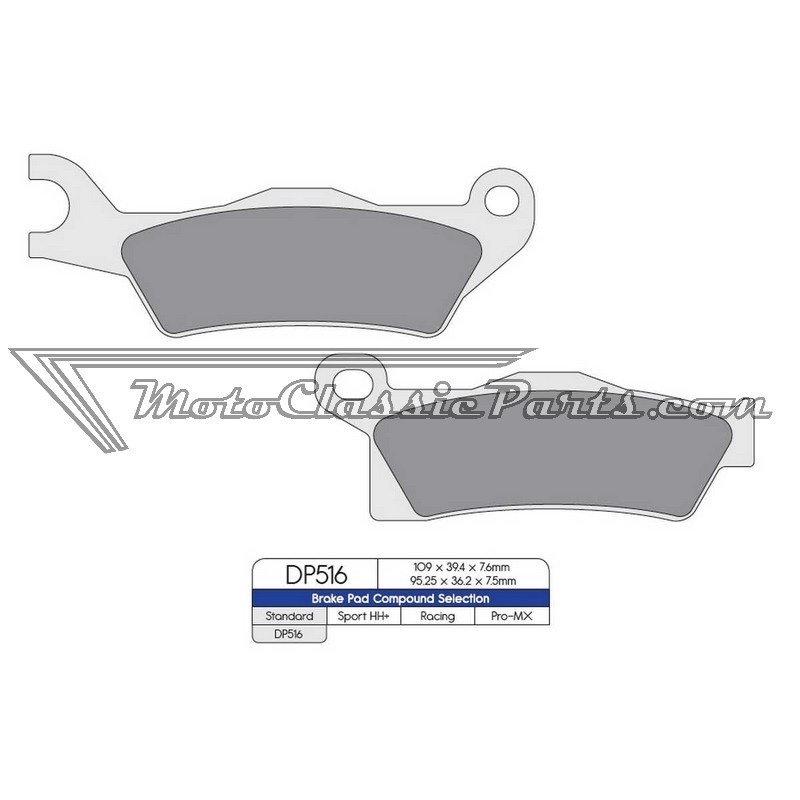 Brake Pads / Pastillas de freno DPBrake DP516