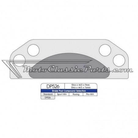 Brake Pads / Pastillas de freno DPBrake DP526