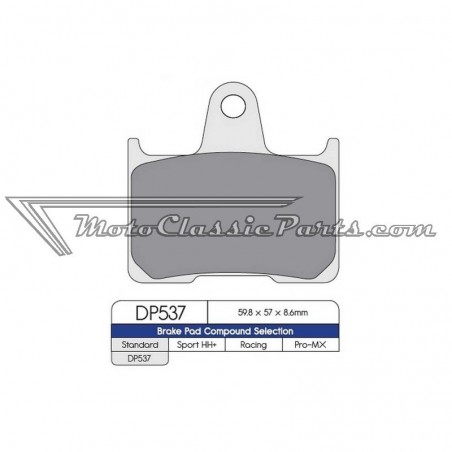 Brake Pads / Pastillas de freno DPBrake DP537