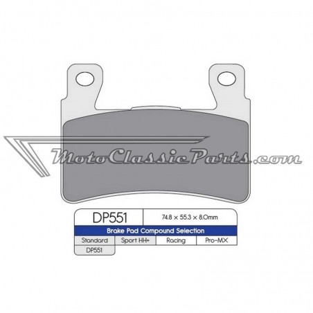 Brake Pads / Pastillas de freno DPBrake DP551