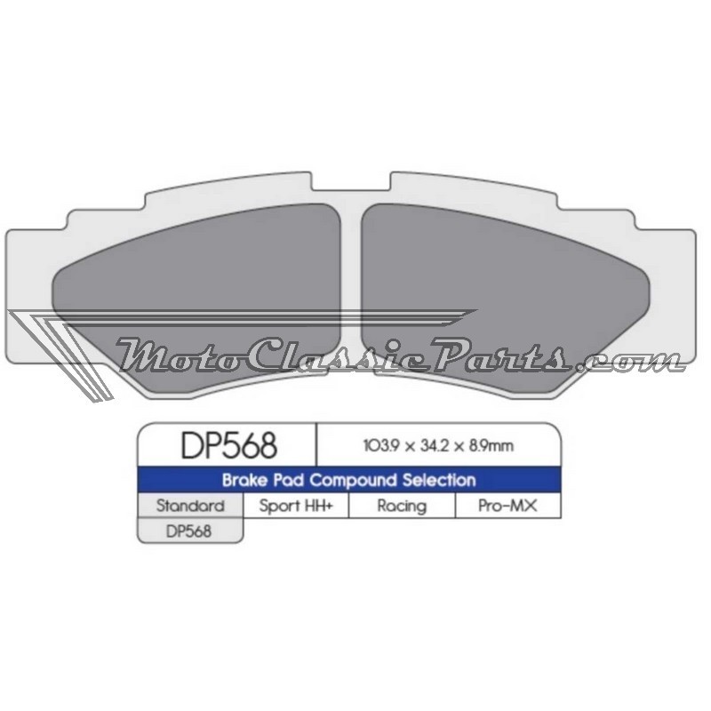 Brake Pads / Pastillas de freno DPBrake DP568