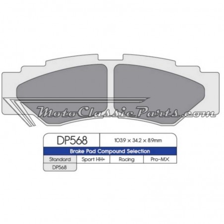 Brake Pads / Pastillas de freno DPBrake DP568