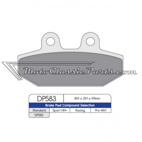 Brake Pads / Pastillas de freno DPBrake DP583