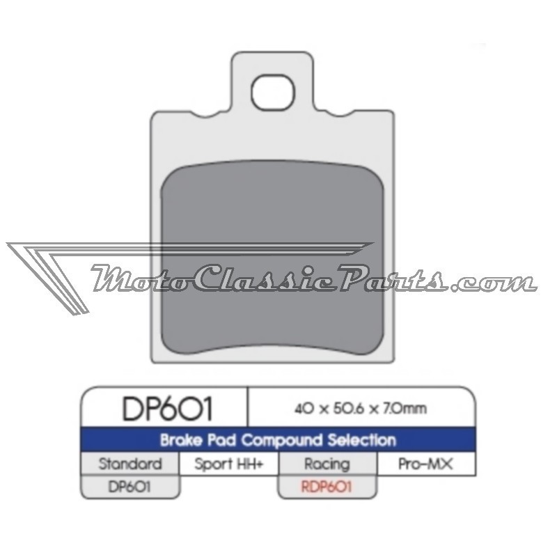 Brake Pads / Pastillas de freno DPBrake DP601