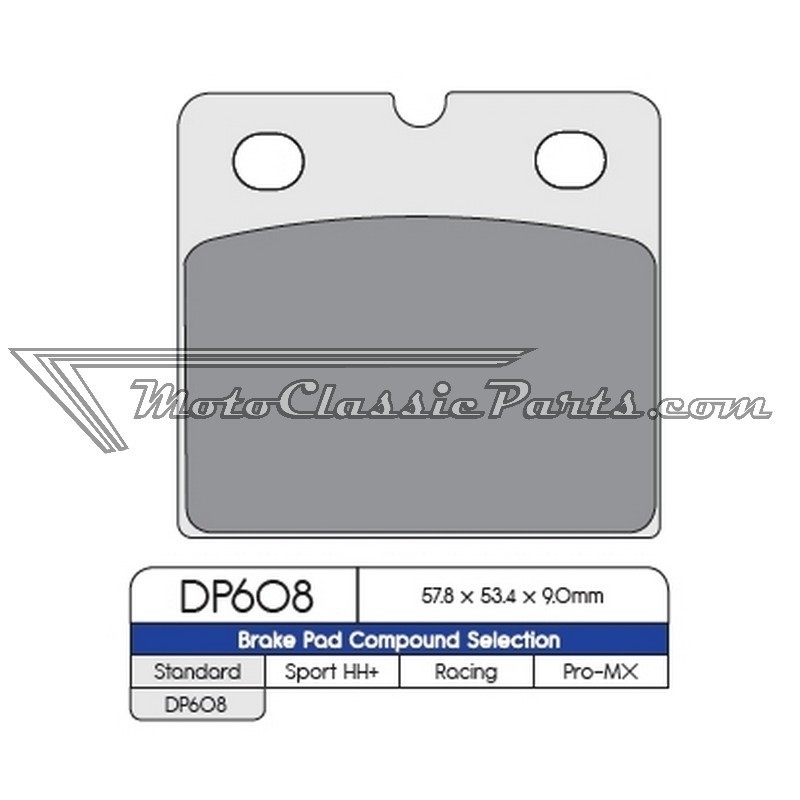 Brake Pads / Pastillas de freno DPBrake DP608