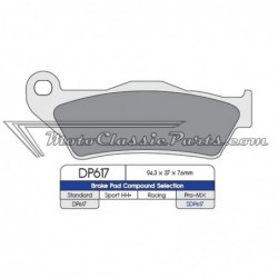 Brake Pads / Pastillas de freno DPBrake DP617