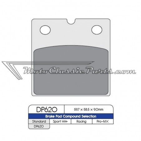 Brake Pads / Pastillas de freno DPBrake DP620