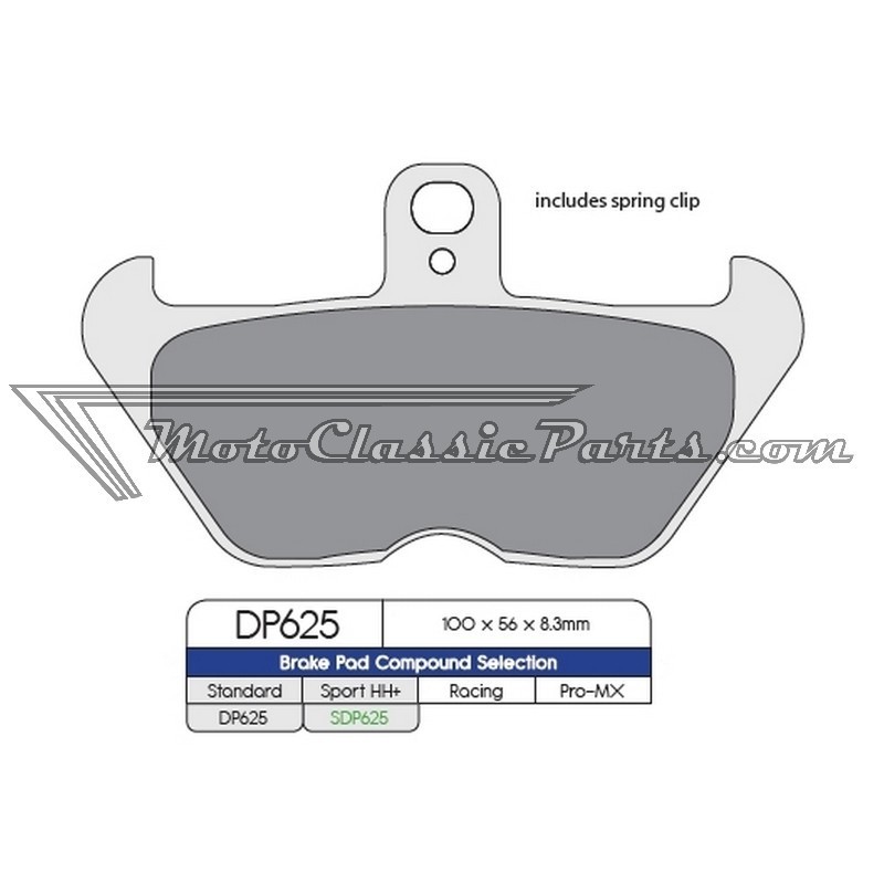 Brake Pads / Pastillas de freno DPBrake DP625