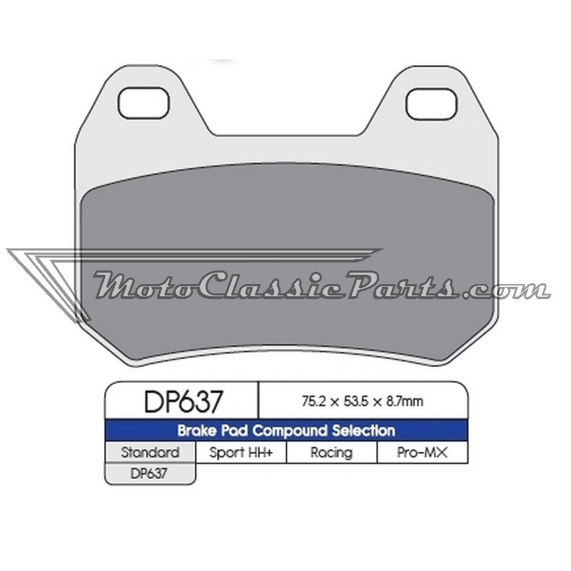 Brake Pads / Pastillas de freno DPBrake DP637