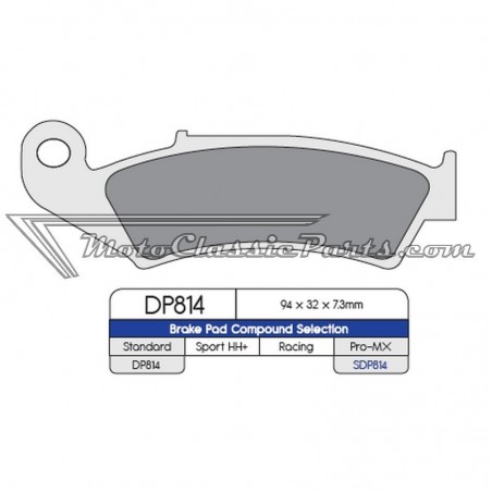 Brake Pads / Pastillas de freno DPBrake DP814