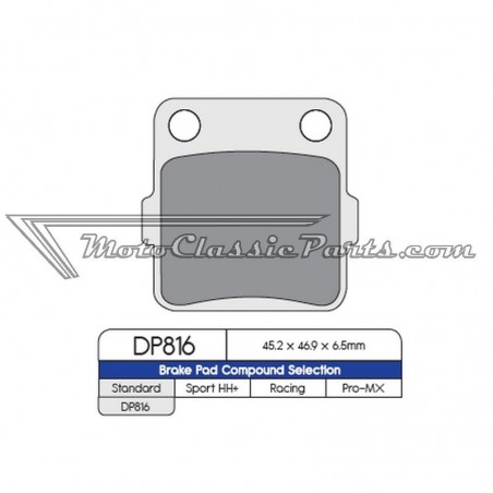 Brake Pads / Pastillas de freno DPBrake DP816