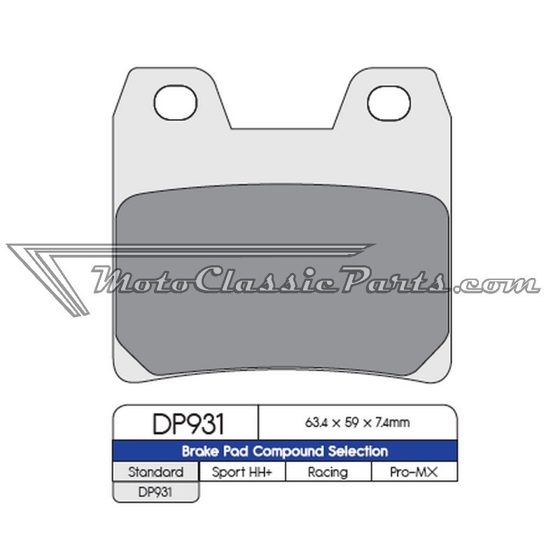 Brake Pads / Pastillas de freno DPBrake DP931