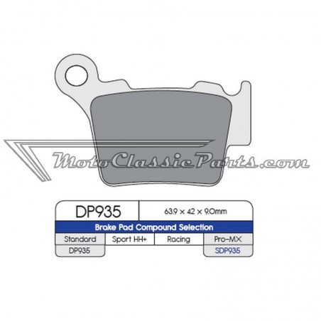 Brake Pads / Pastillas de freno DPBrake DP935