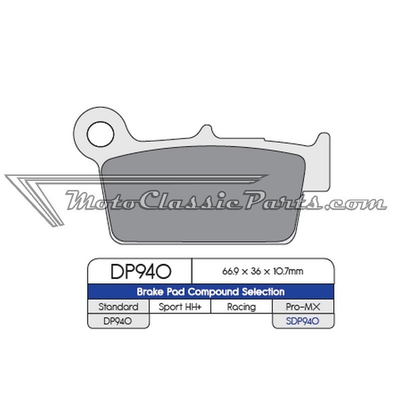 Brake Pads / Pastillas de freno DPBrake DP940