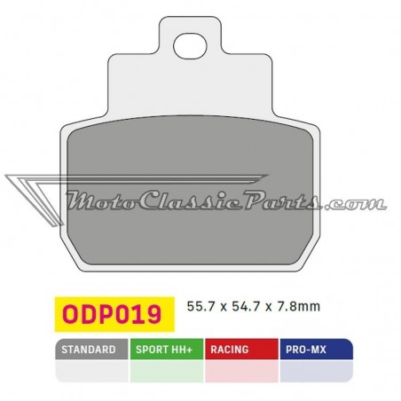 Brake Pads / Pastillas de freno DPBrake ODP019