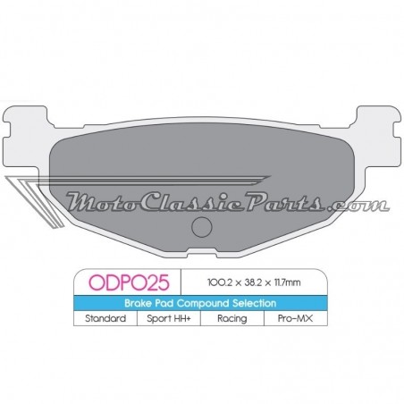 Brake Pads / Pastillas de freno DPBrake ODP025