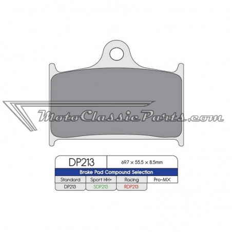 Brake Pads / Pastillas de freno DPBrake RDP213