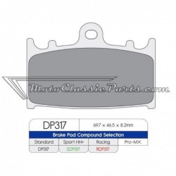 Brake Pads / Pastillas de freno DPBrake RDP317