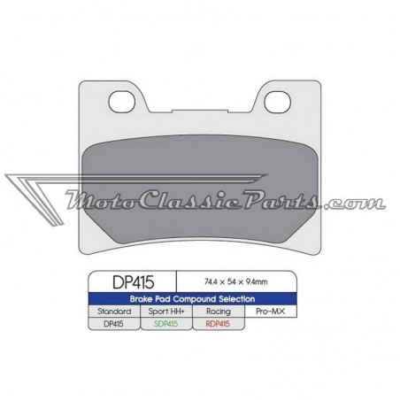 Brake Pads / Pastillas de freno DPBrake RDP415