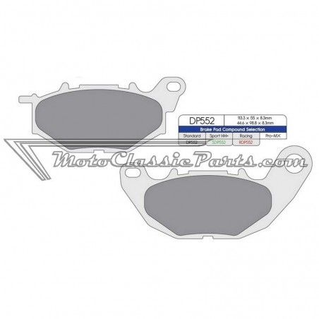 Brake Pads / Pastillas de freno DPBrake RDP552