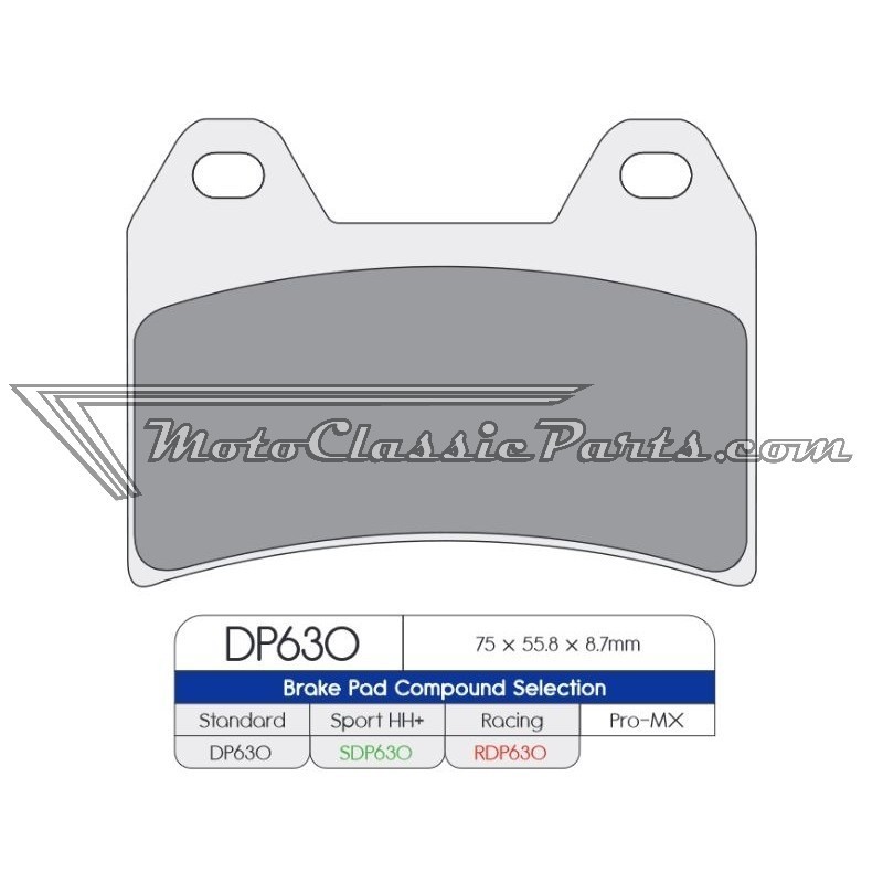 Brake Pads / Pastillas de freno DPBrake RDP630